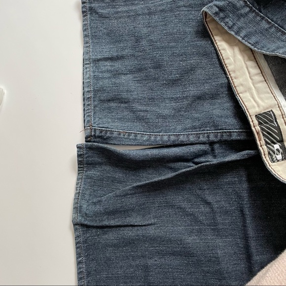 Oakley mens straight leg jeans with cute black detail & buttons size 34/30 - Picture 6 of 7